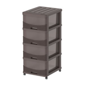 Cedargrain Storage Cabinet Set 4